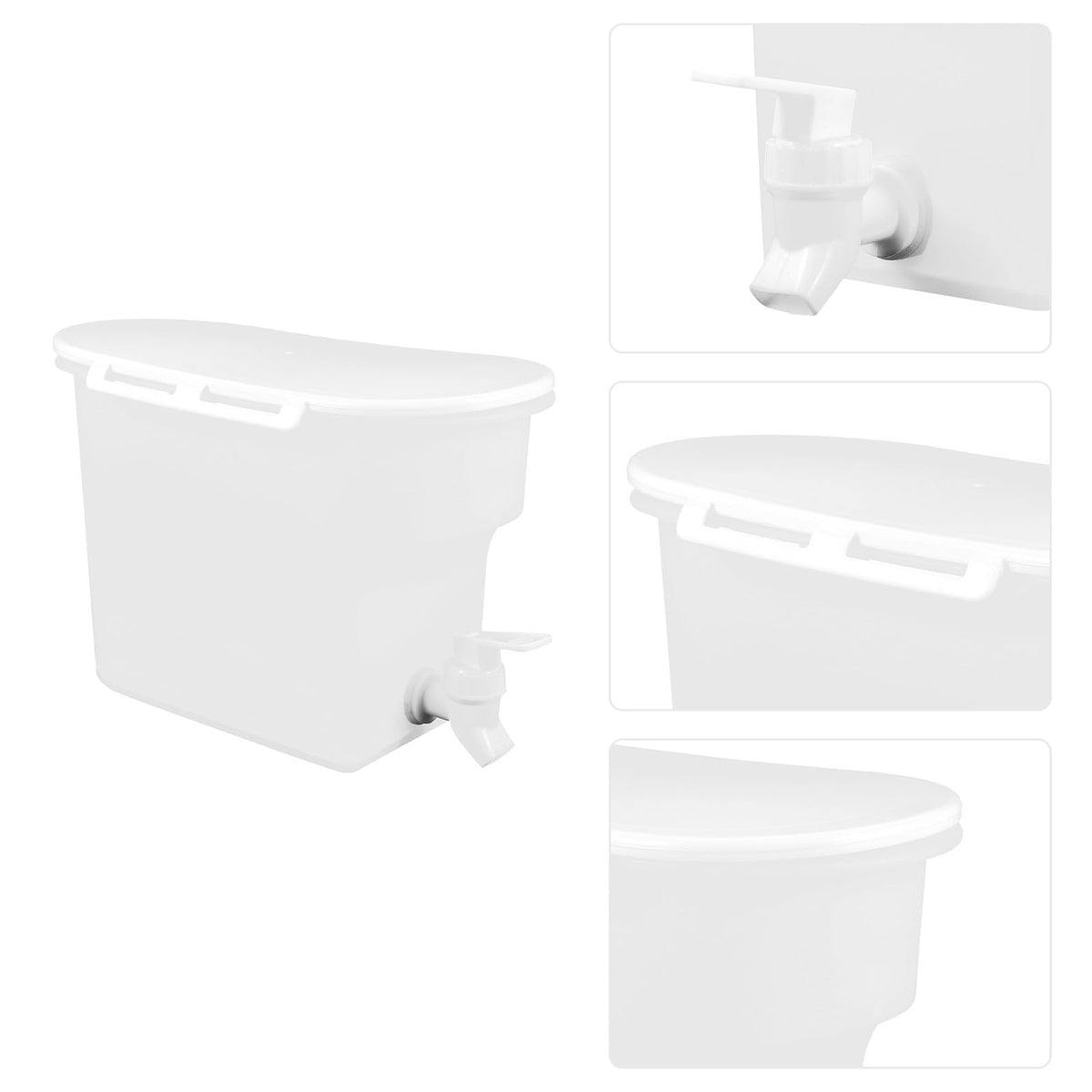 Water Jug with Faucet Large Capacity PP Container C370937