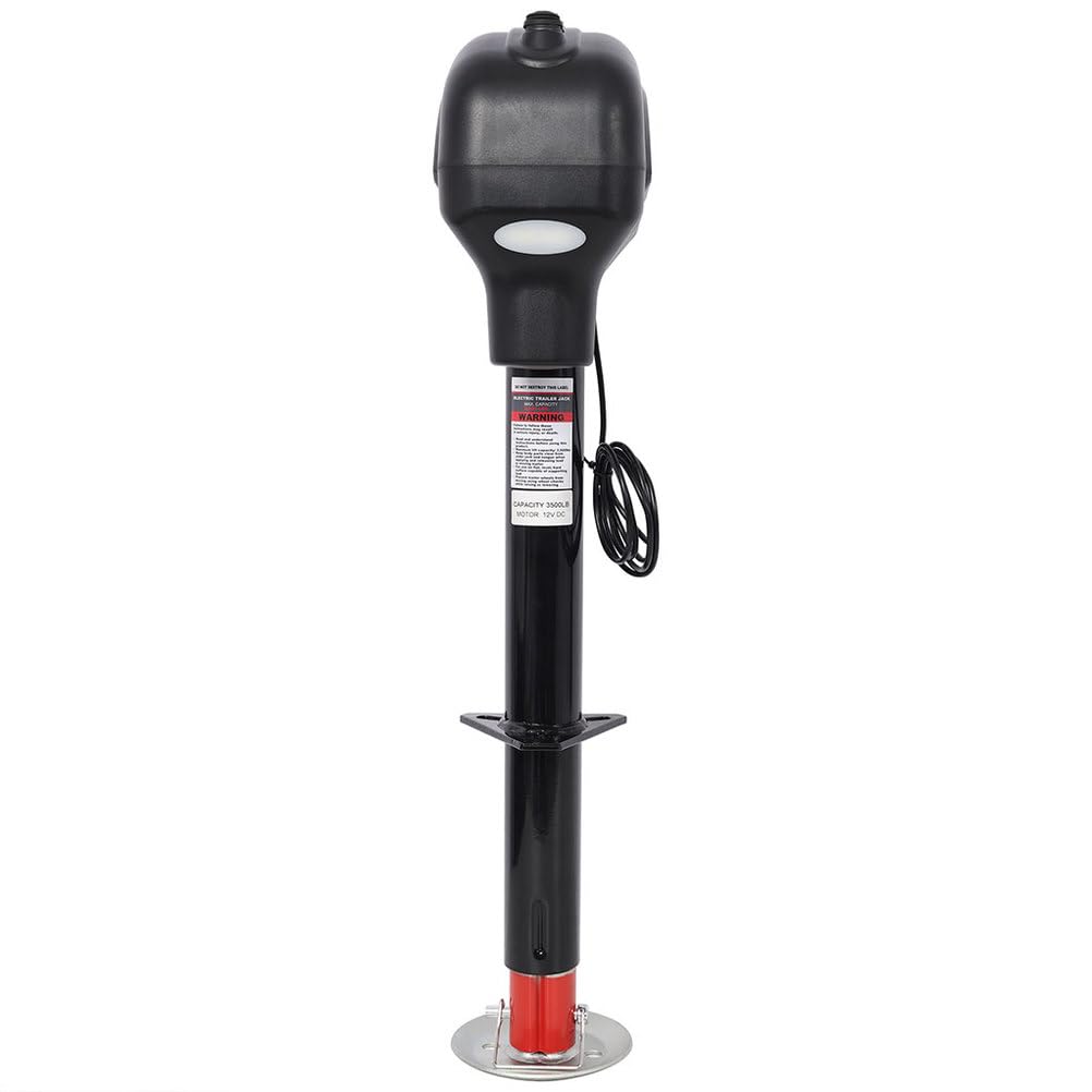 12V Electric Trailer Jack with Adjustable Drop Leg Y6667