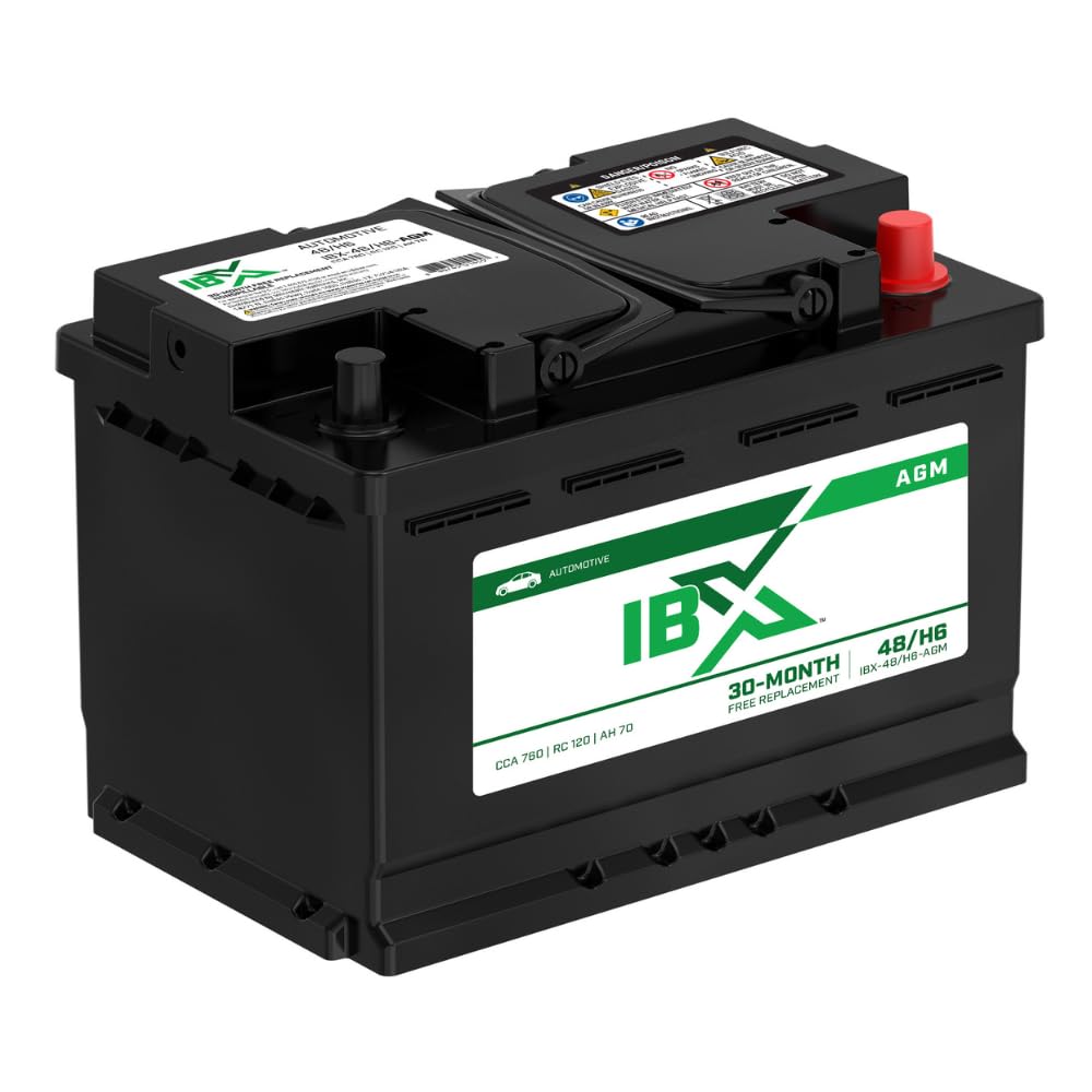 12V 70Ah Group H6 AGM Car Battery F917