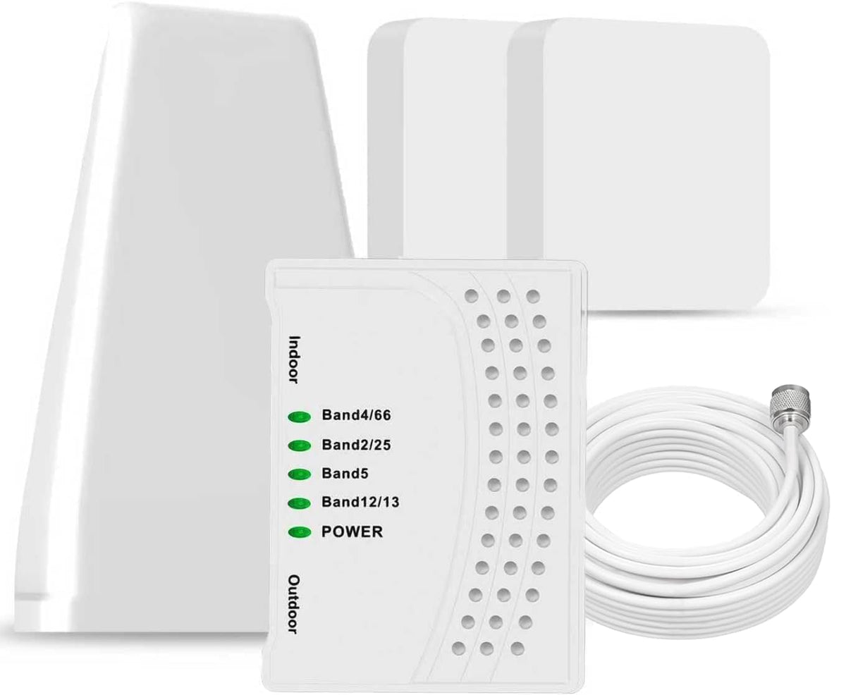 Cell Phone Signal Booster with 2 Indoor Antennas U583