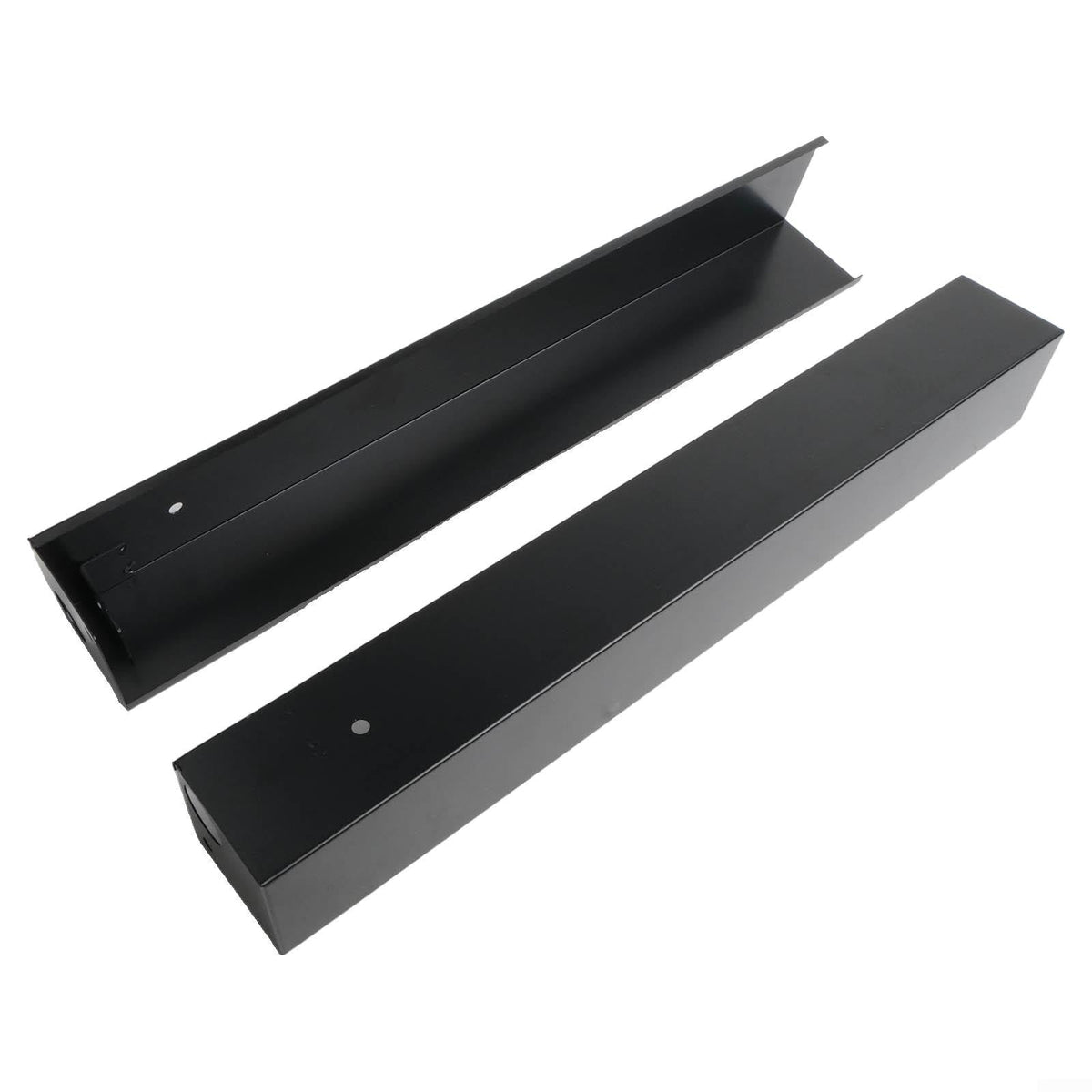 Adjustable Fireplace Rod Kit, 30 to 48 Inch Black L734142