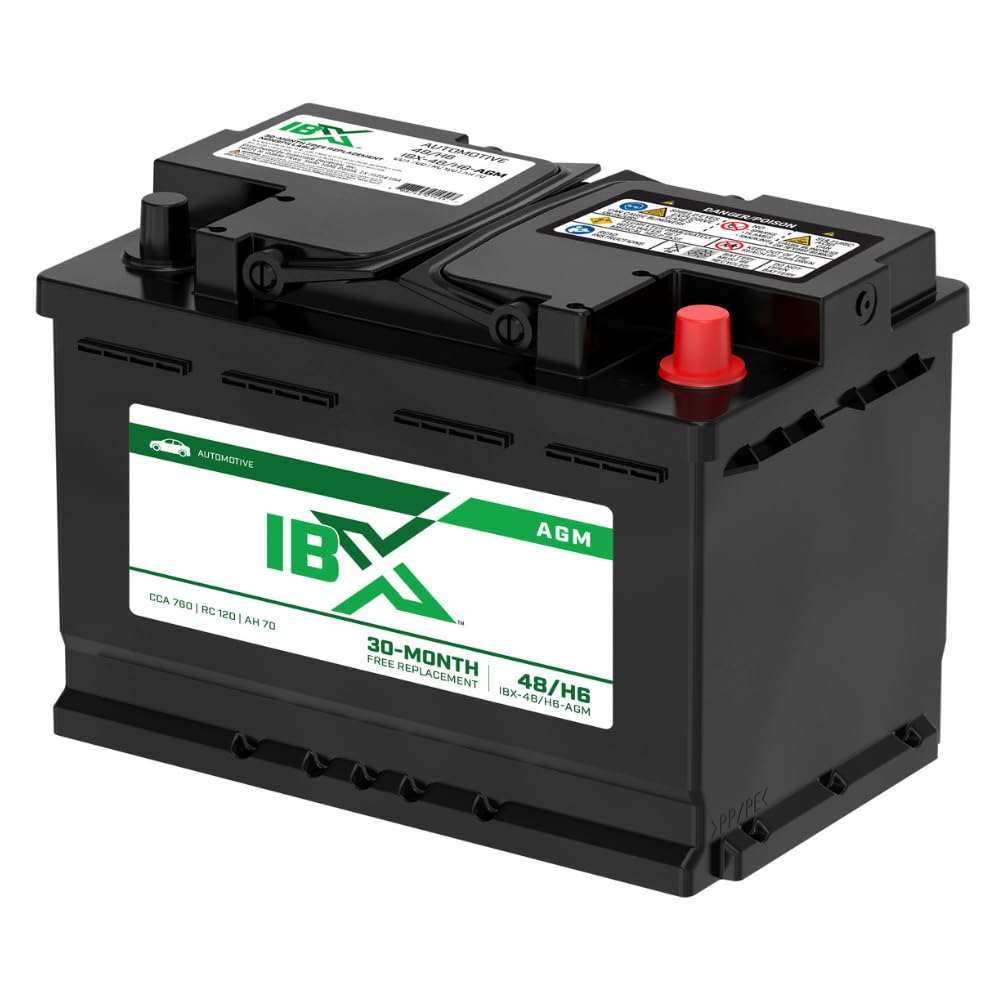 12V 70Ah Group H6 AGM Car Battery F917