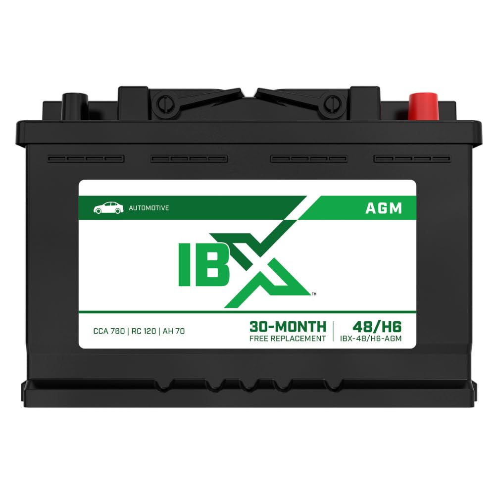 12V 70Ah Group H6 AGM Car Battery F917