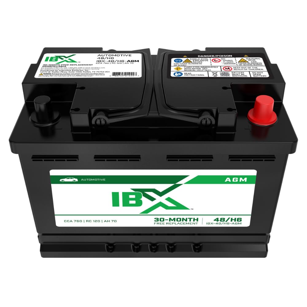 12V 70Ah Group H6 AGM Car Battery F917