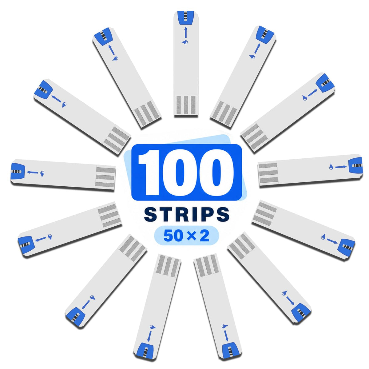 Glucose Test Strips 100 Count X337