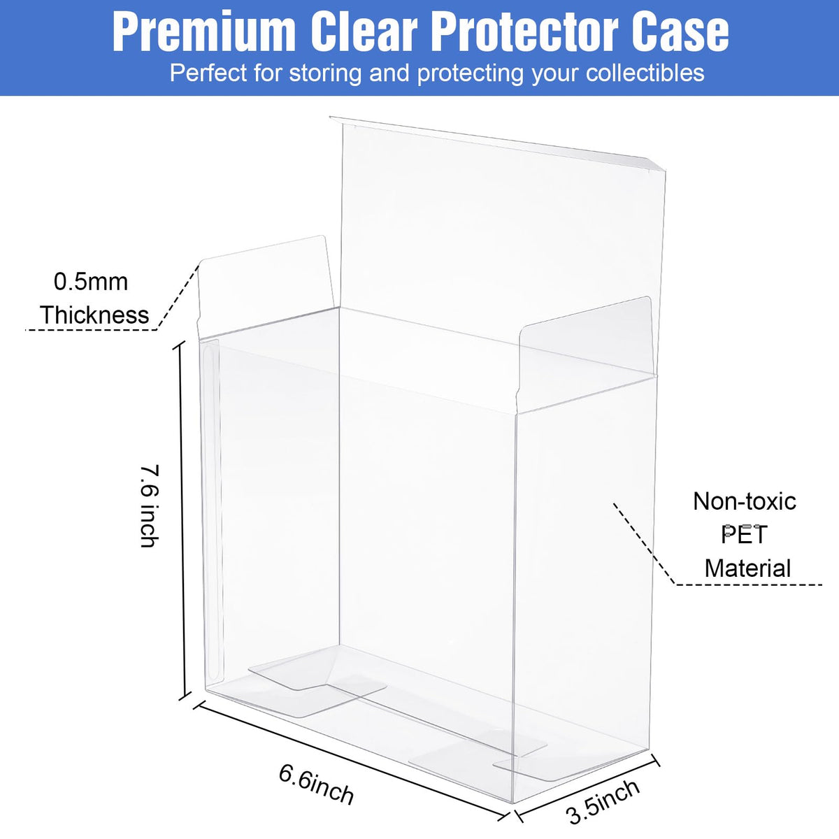 6 Pack Clear Cases F8342