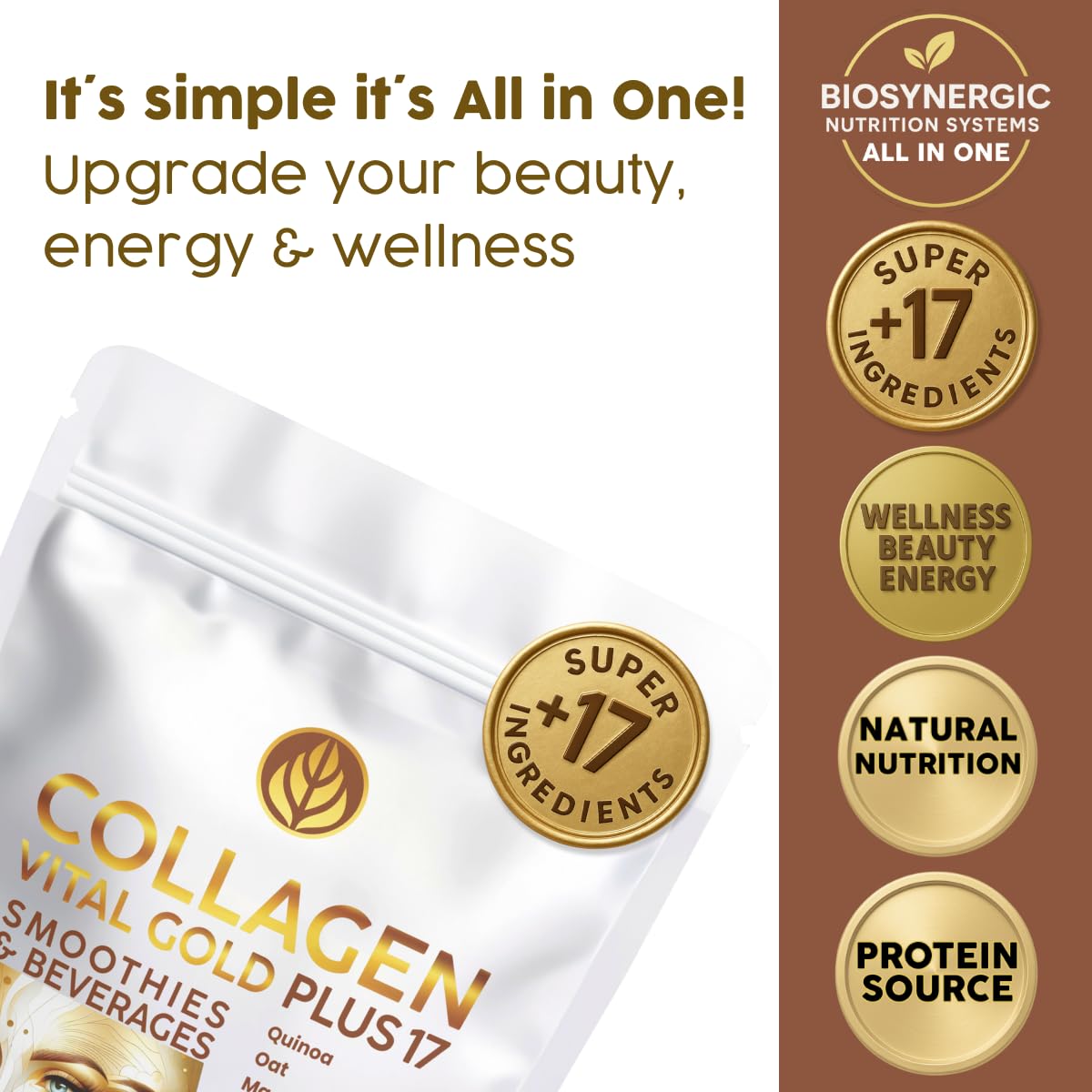 Collagen Peptides Powder Cocoa Flavor 16 oz R369588