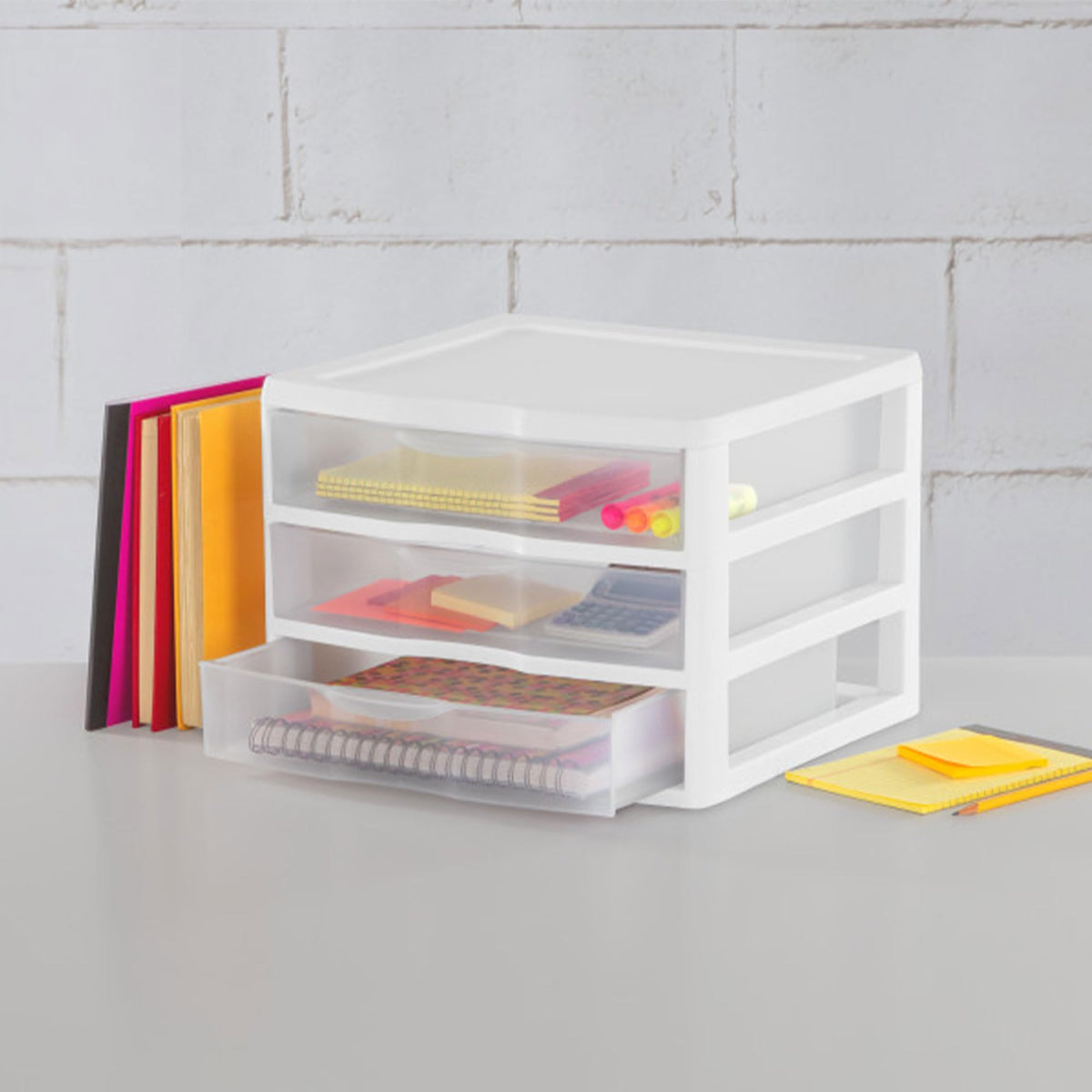 Wide 3-Drawer Storage Unit 6-Pack T952