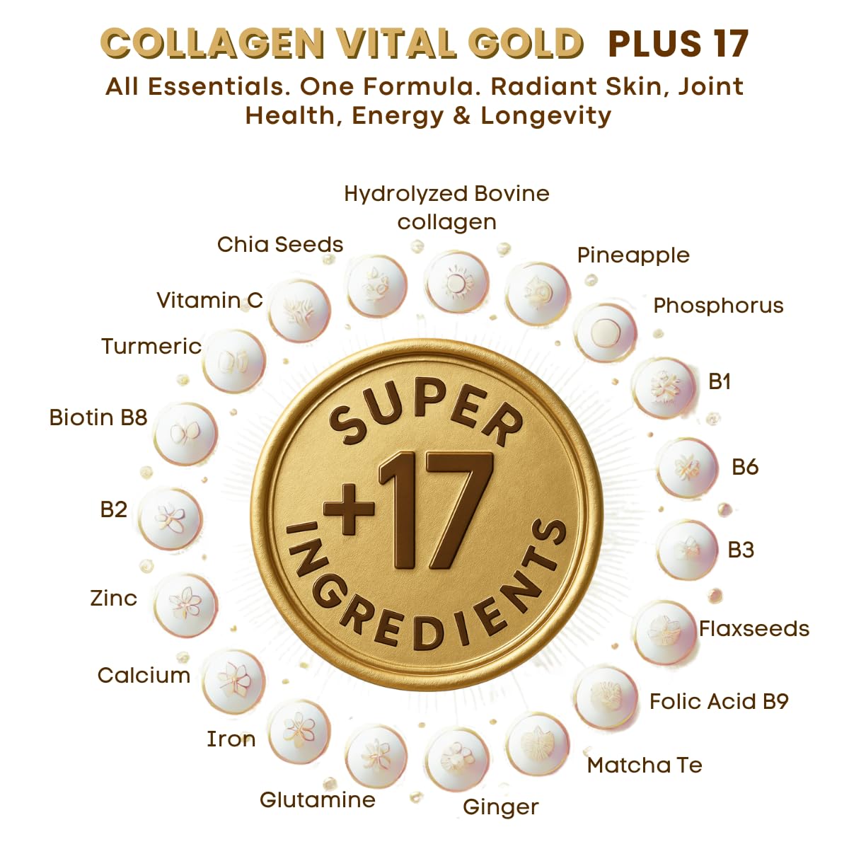 Collagen Peptides Powder Cocoa Flavor 16 oz R369588