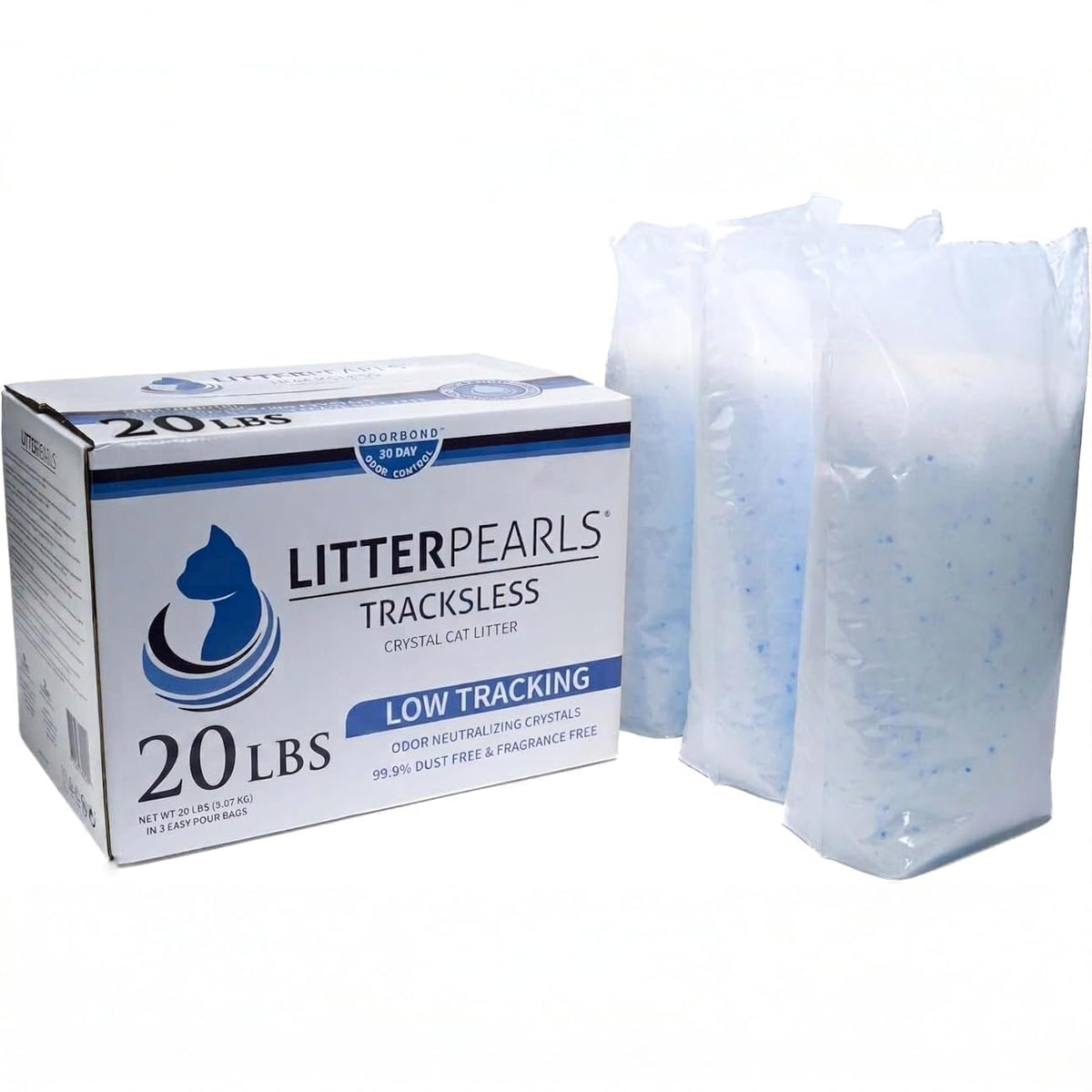 Low-Tracking 30-Day Odor Control Litter 20lbs O1217