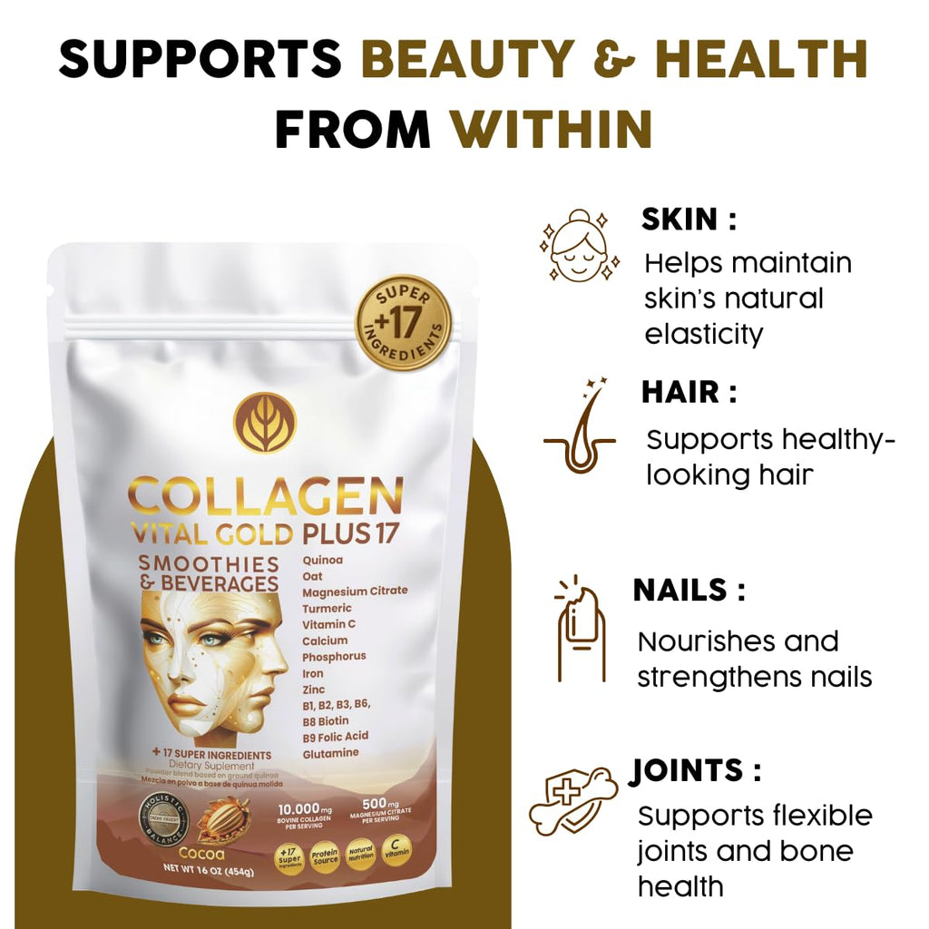 Collagen Peptides Powder Cocoa Flavor 16 oz R369588
