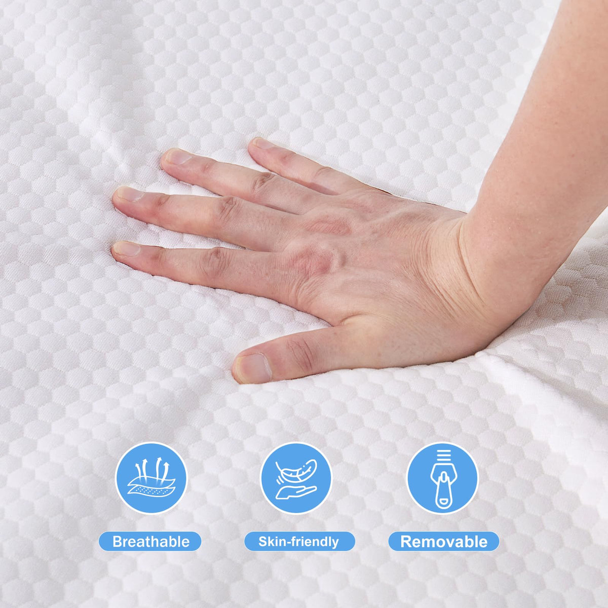 Mini Crib Mattress Dual-Sided Foam with Washable Cover M285264