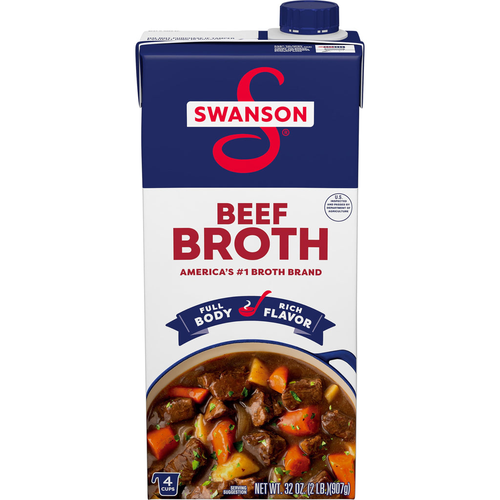 Beef Broth 32 oz Carton B4584