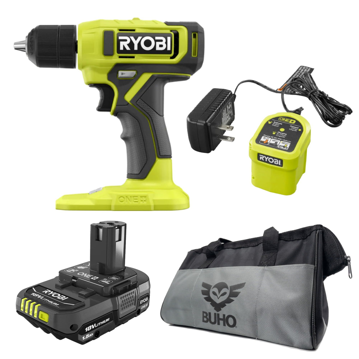 18V Drill/Driver Kit with Battery and Charger H1920