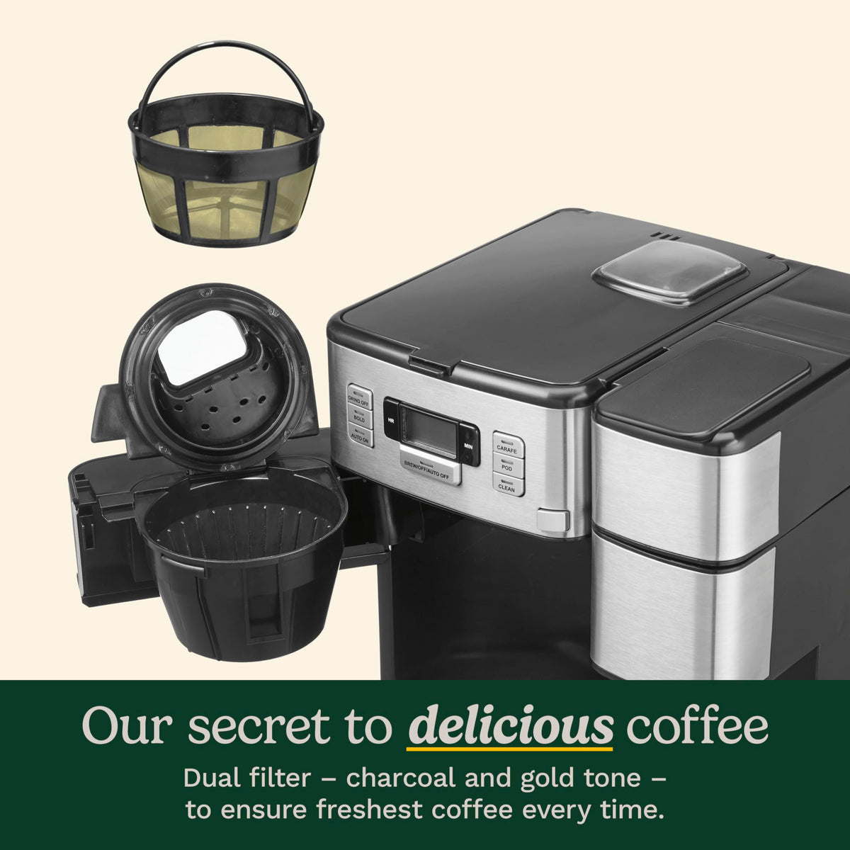 2-in-1 Coffee Maker M648955