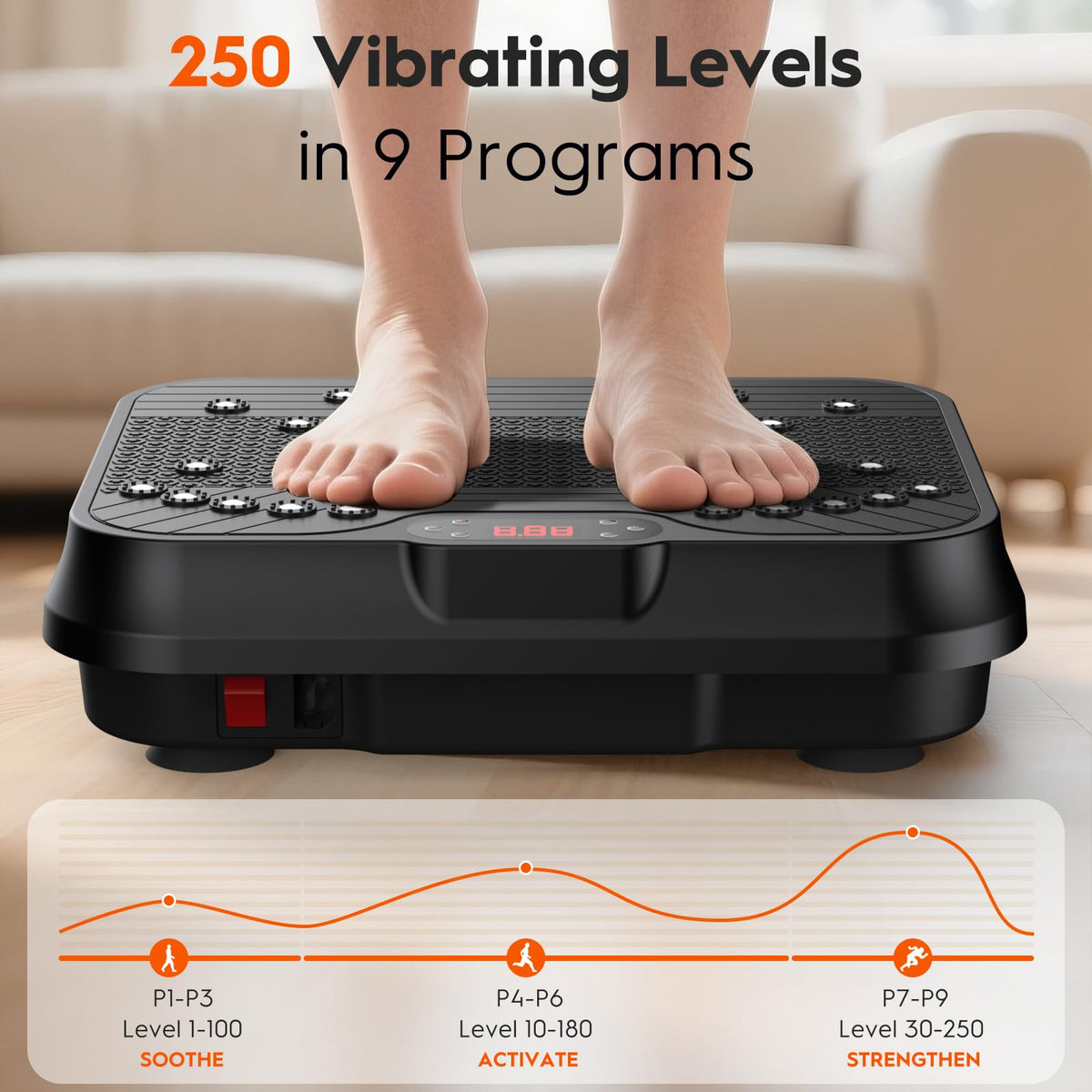Vibration Plate Exercise Machine H8036
