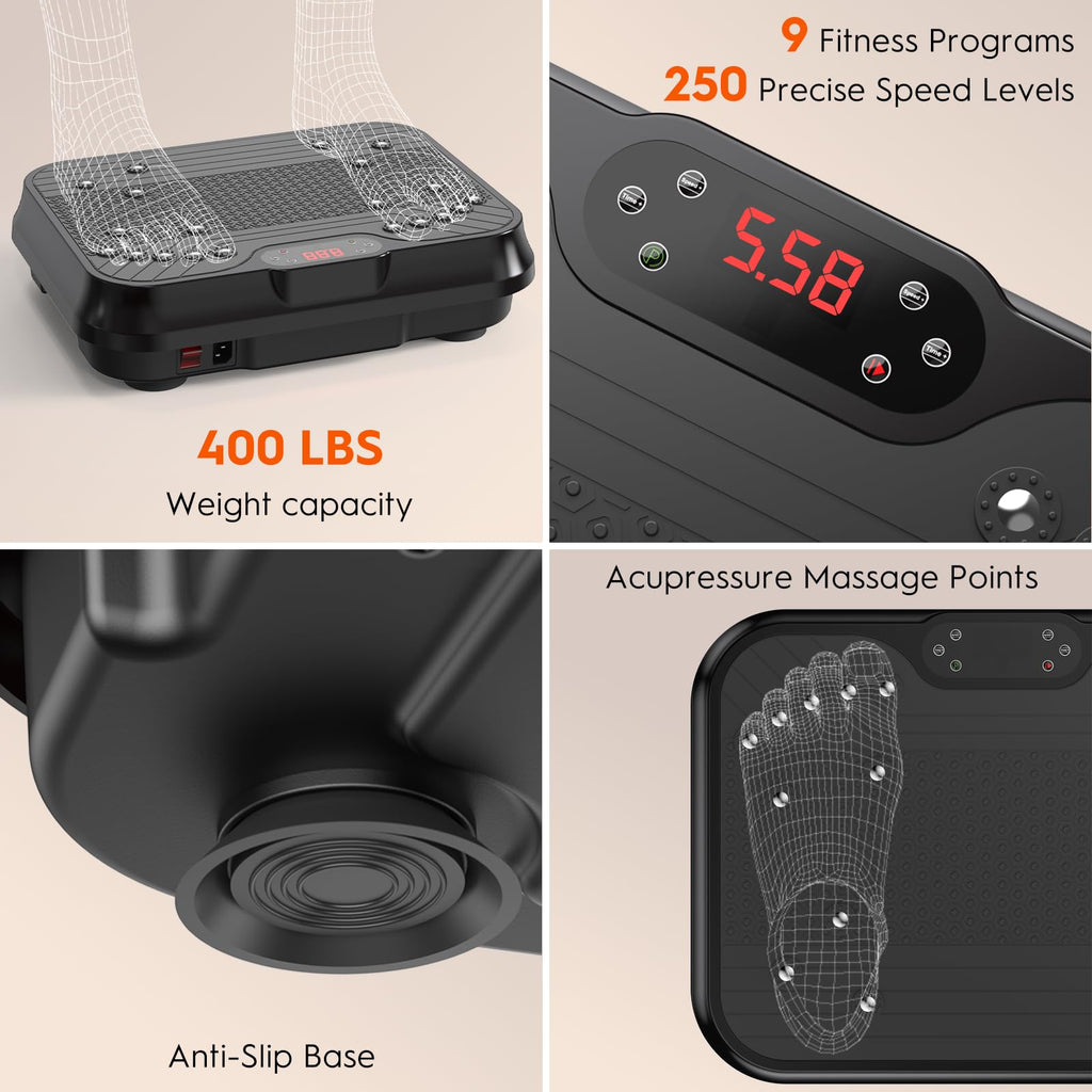 Vibration Plate Exercise Machine H8036