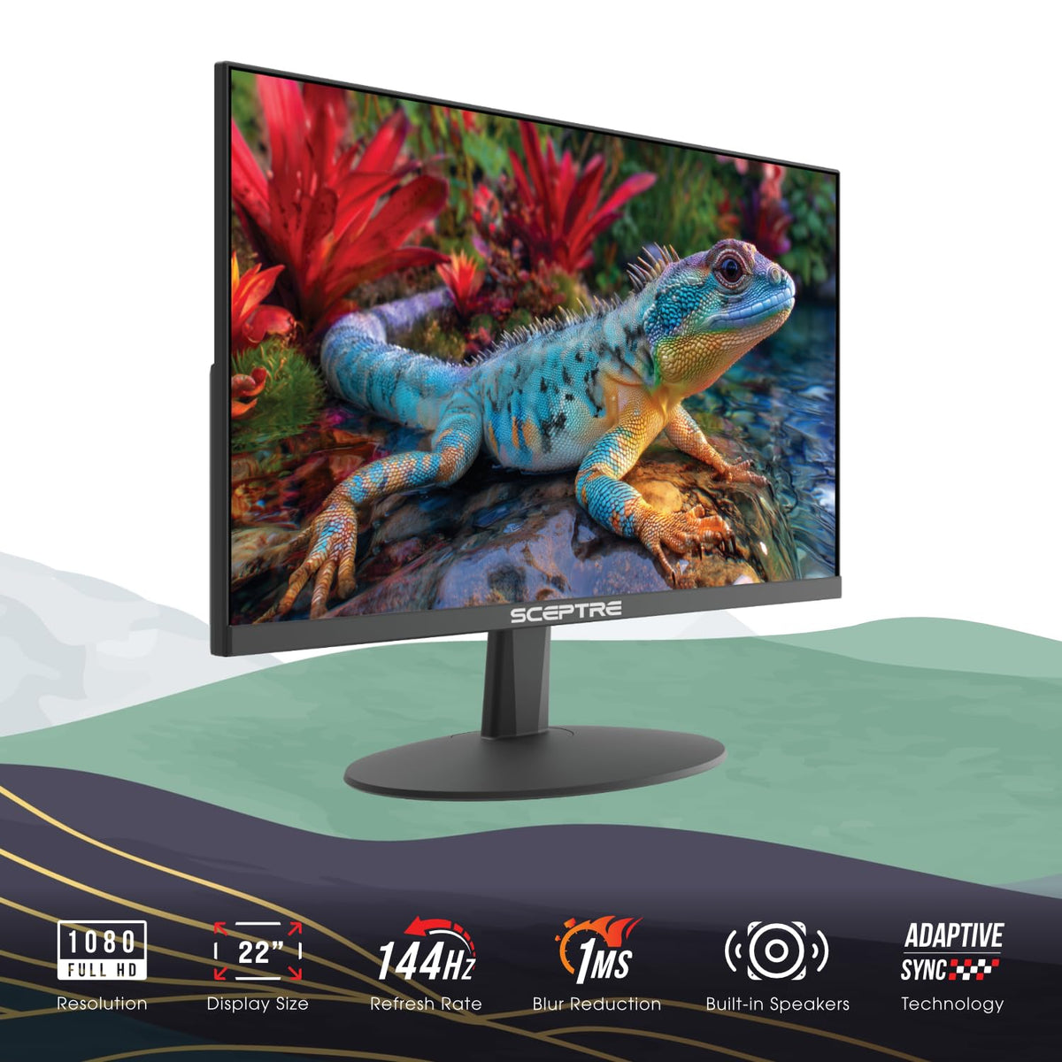 22-Inch Gaming Monitor FHD 1080p 144Hz N62694