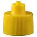 Yellow Luer Lock Bottle Cap 20-410, Bag of 10 S3320