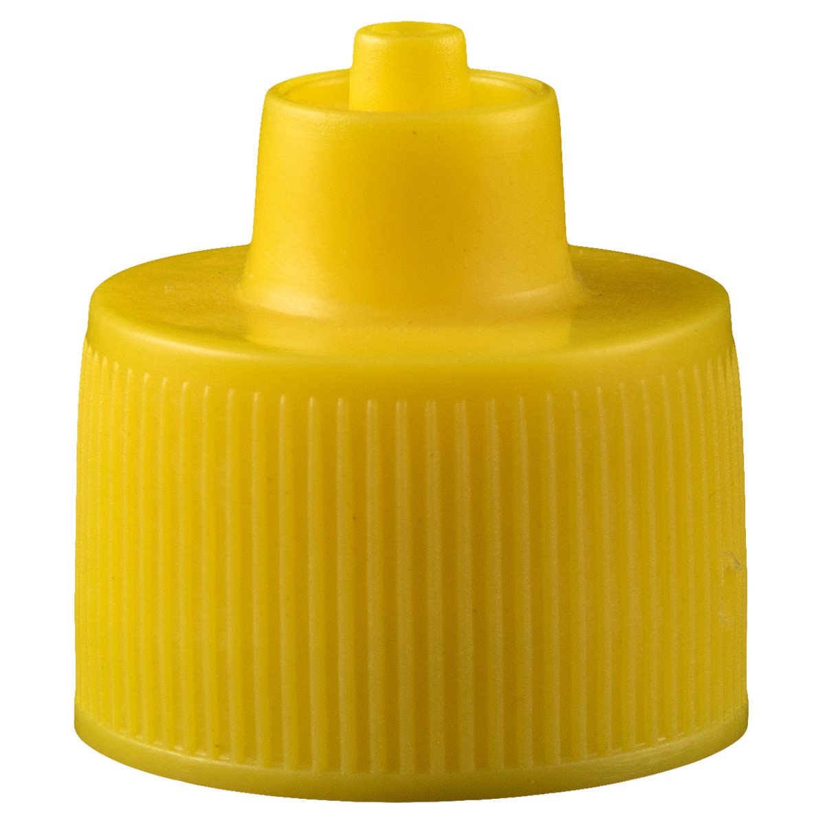 Yellow Luer Lock Bottle Cap 20-410, Bag of 10 S3320