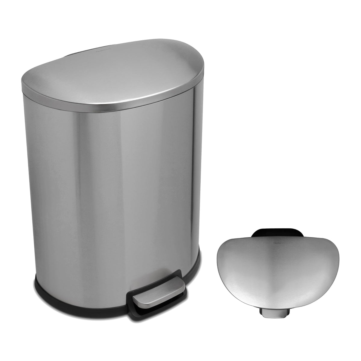 50L Stainless Steel Trash Can with Soft Close Lid K4910