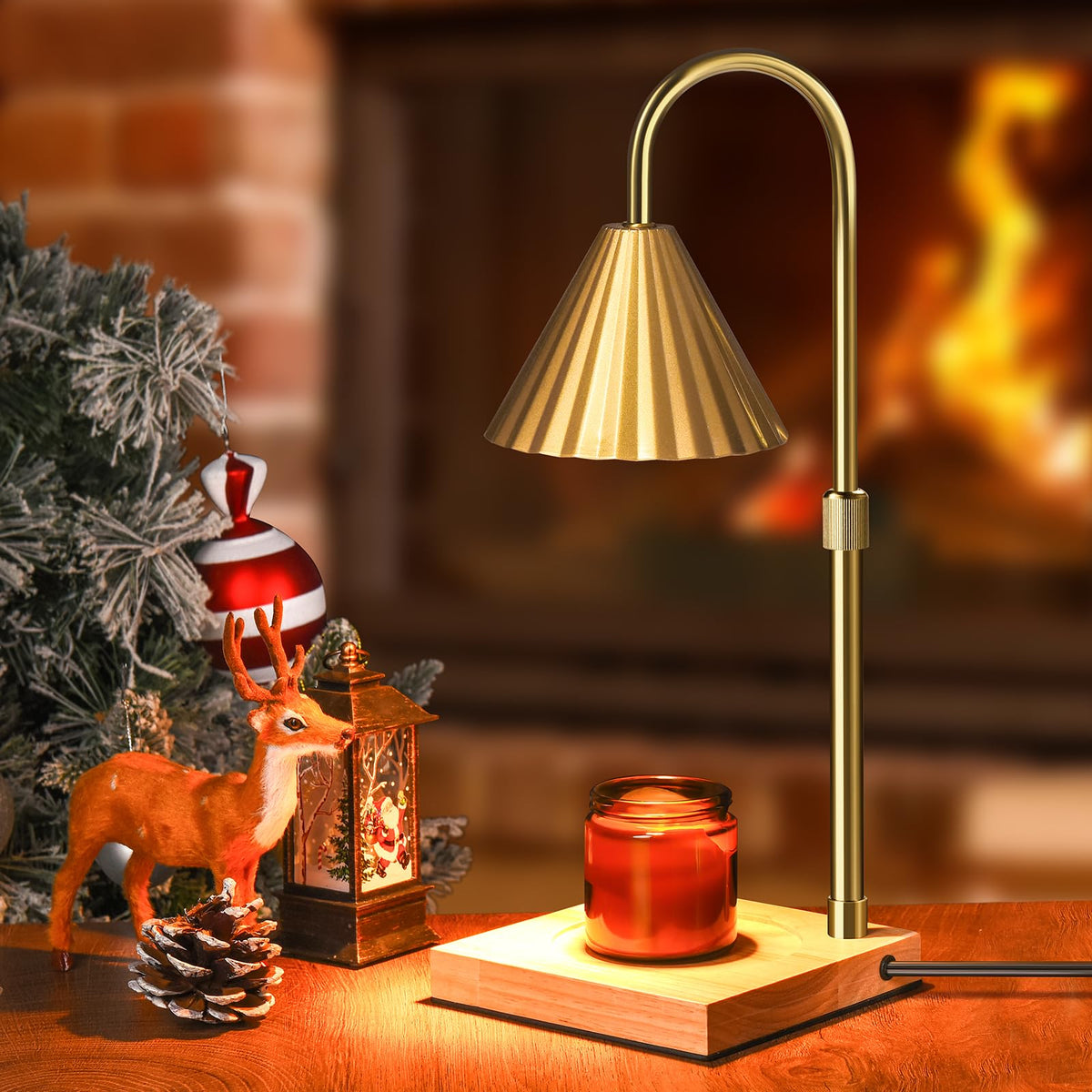 Candle Warmer Lamp with Timer & Dimmer E76829