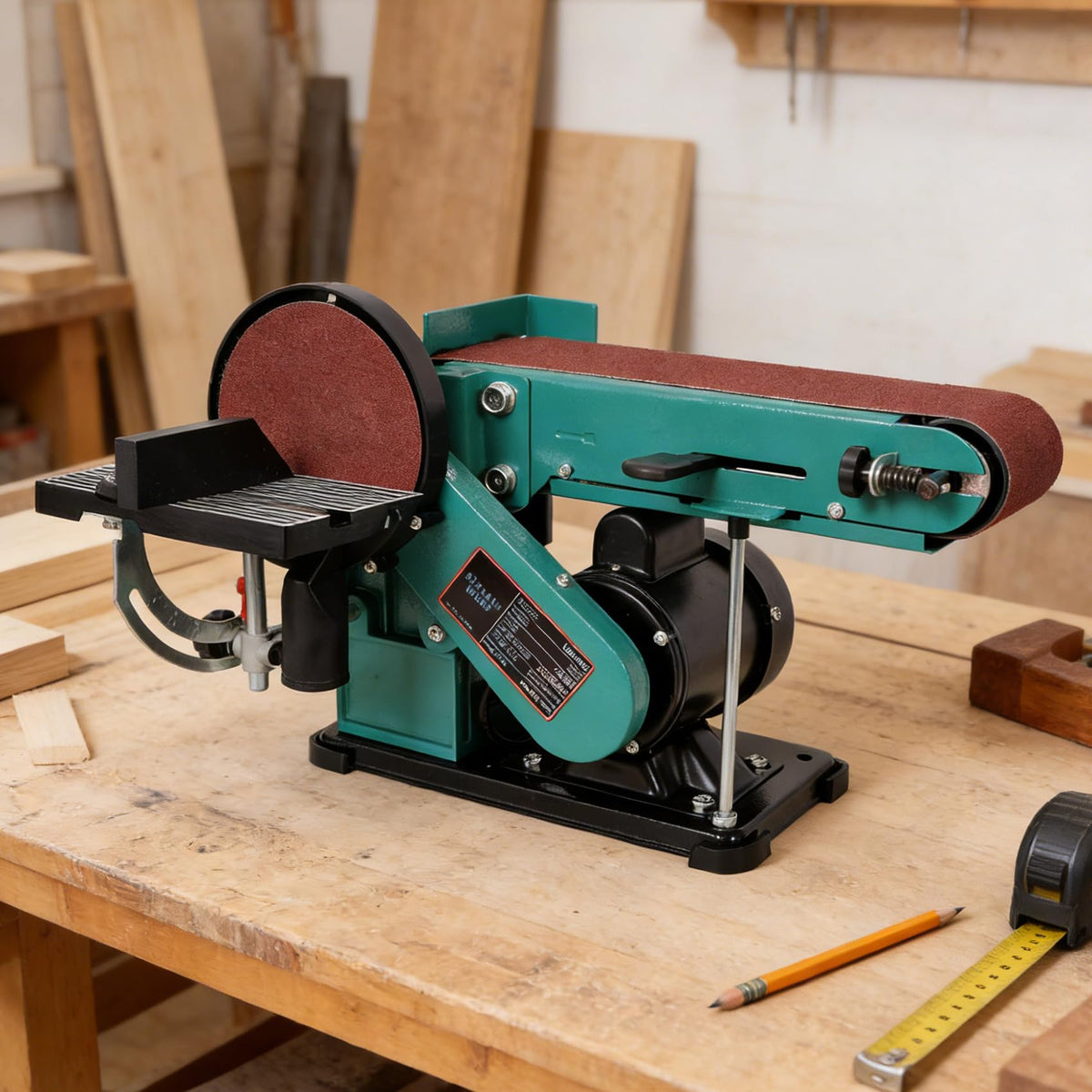 4x36 Inch Belt and 6 Inch Disc Benchtop Sander G202747