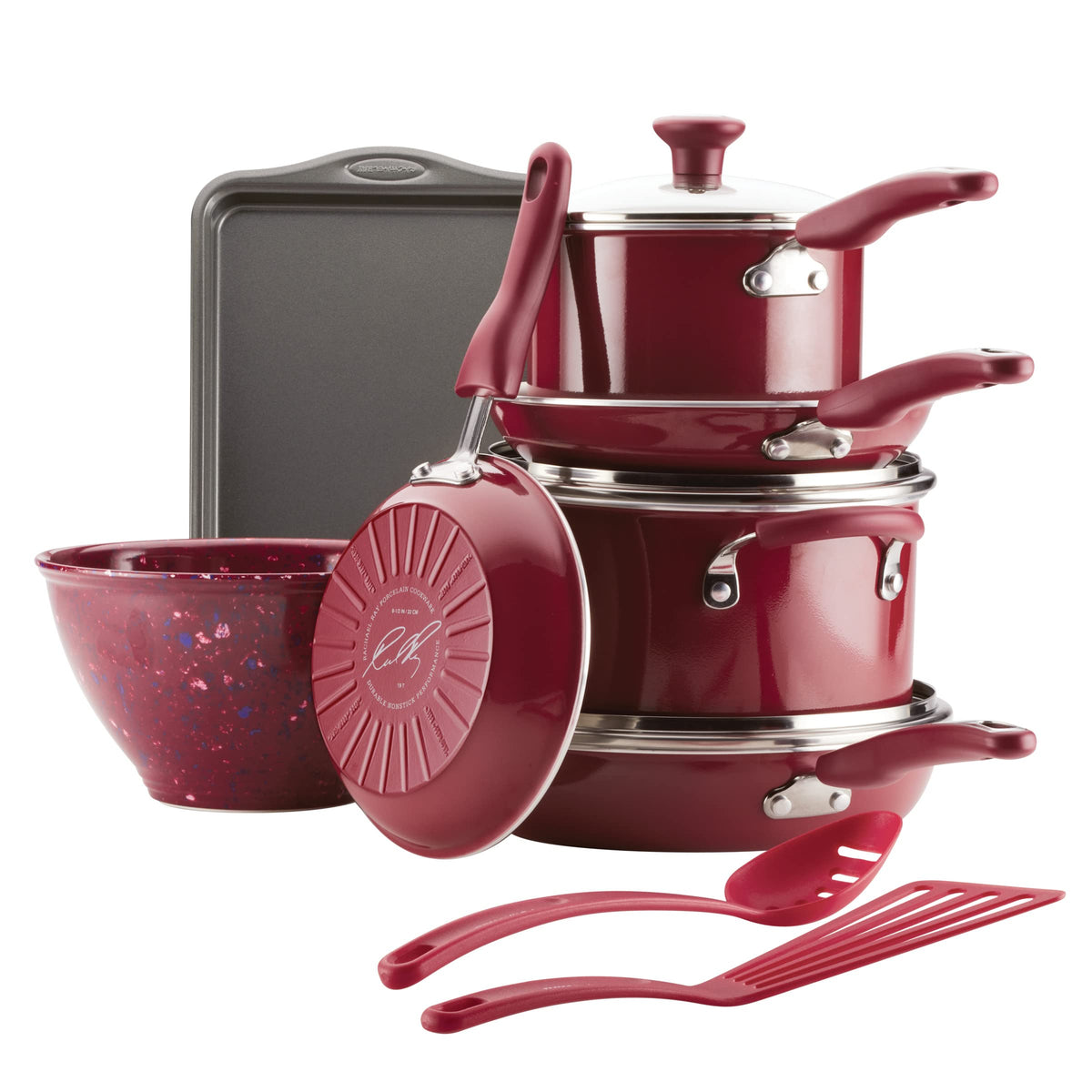 12 Piece Nonstick Cookware Pots and Pans Set G166533