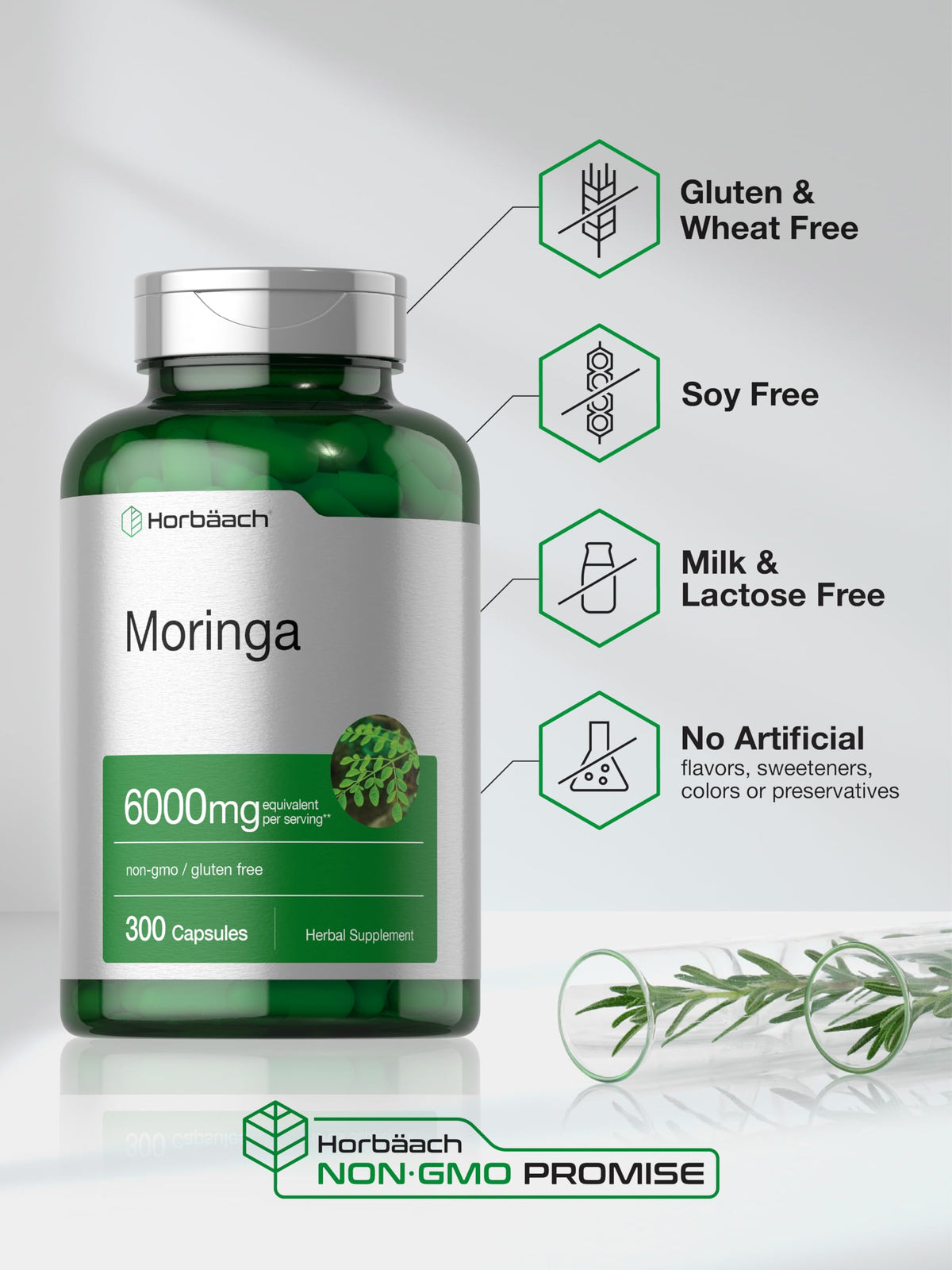 Moringa Oleifera 300 Capsules W188206