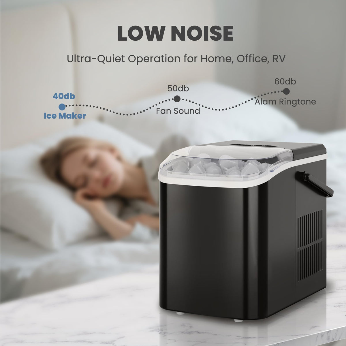 Portable Countertop Ice Maker I131294