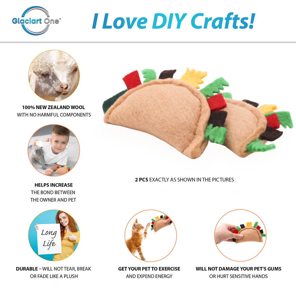 Felt Catnip Cat Toys 2 Pcs Y13825