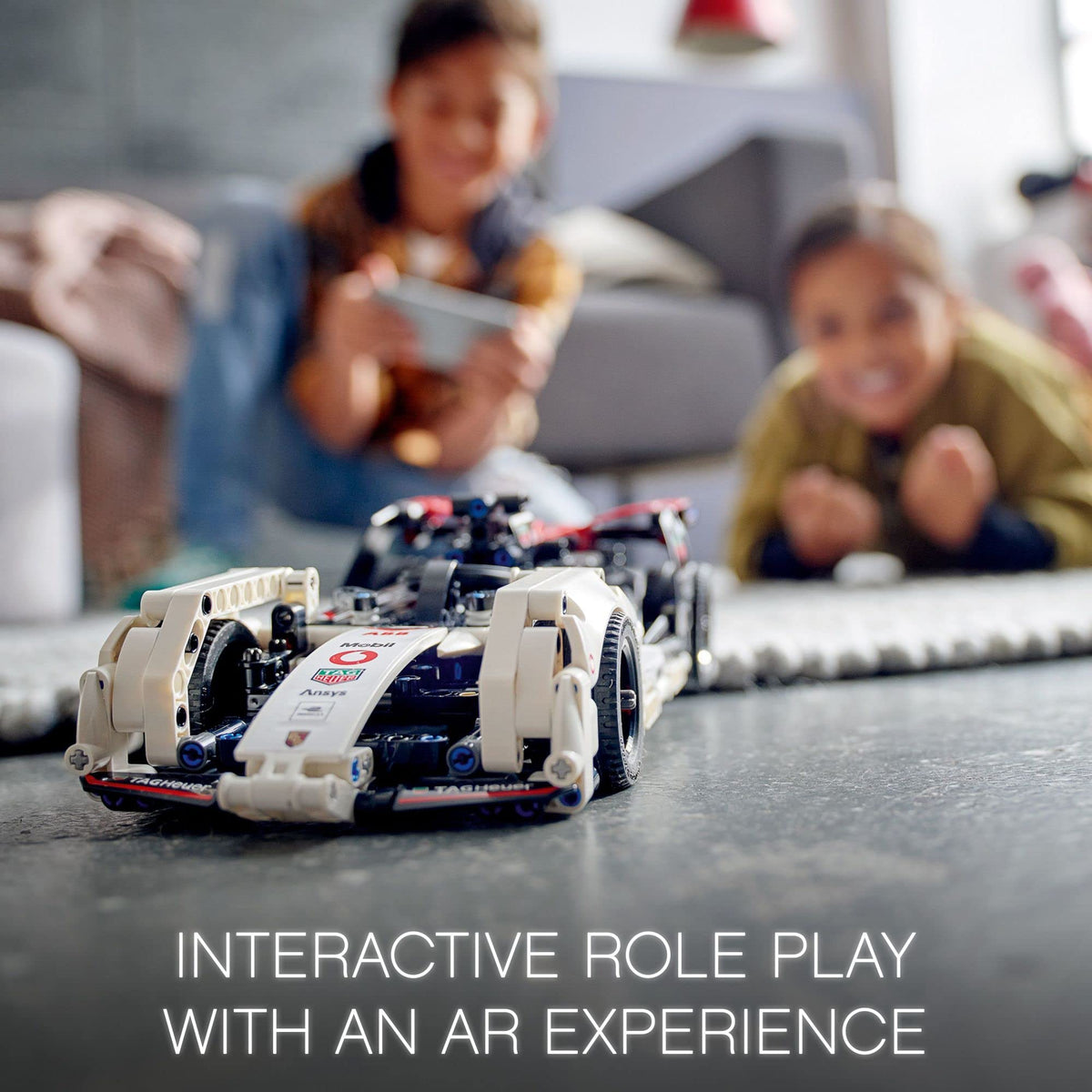 Pull-Back Race Car Model Building Set F856