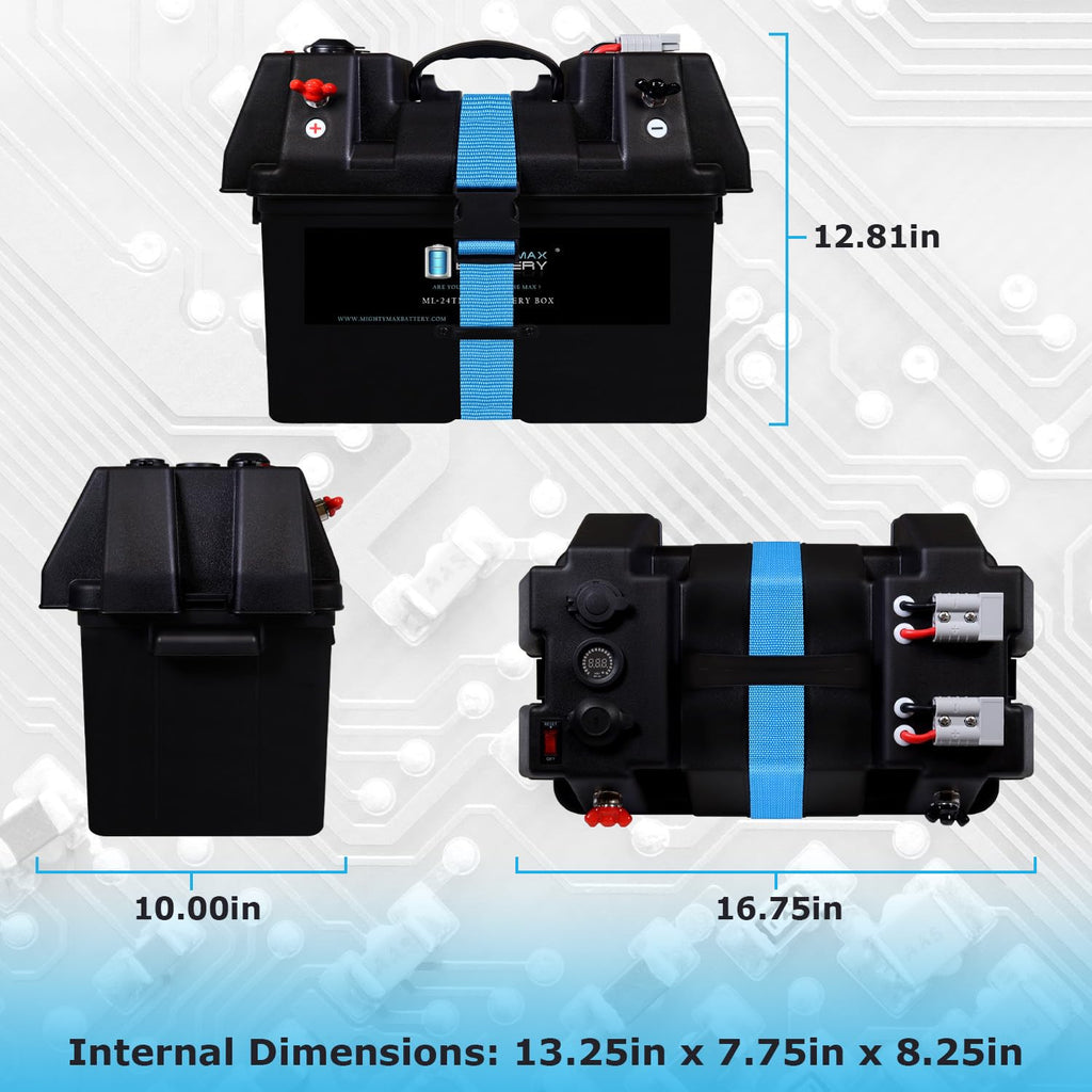 12V 100Ah SLA Battery with Smart Box H429
