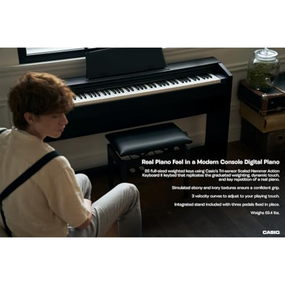88-Key Weighted Digital Piano X406782