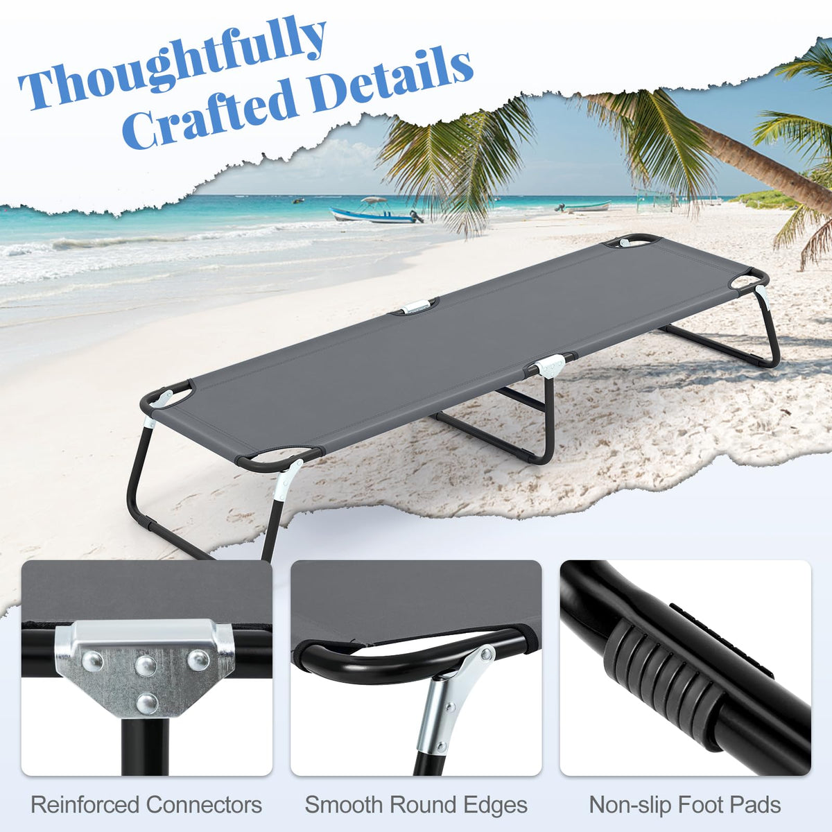 Folding Camping Cot C40382
