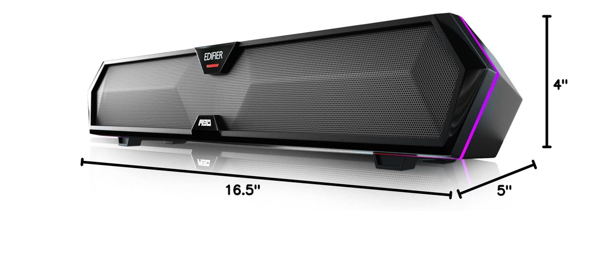 Computer Sound Bar with Deep Bass RGB Microphone Bluetooth 5.3 USB N695