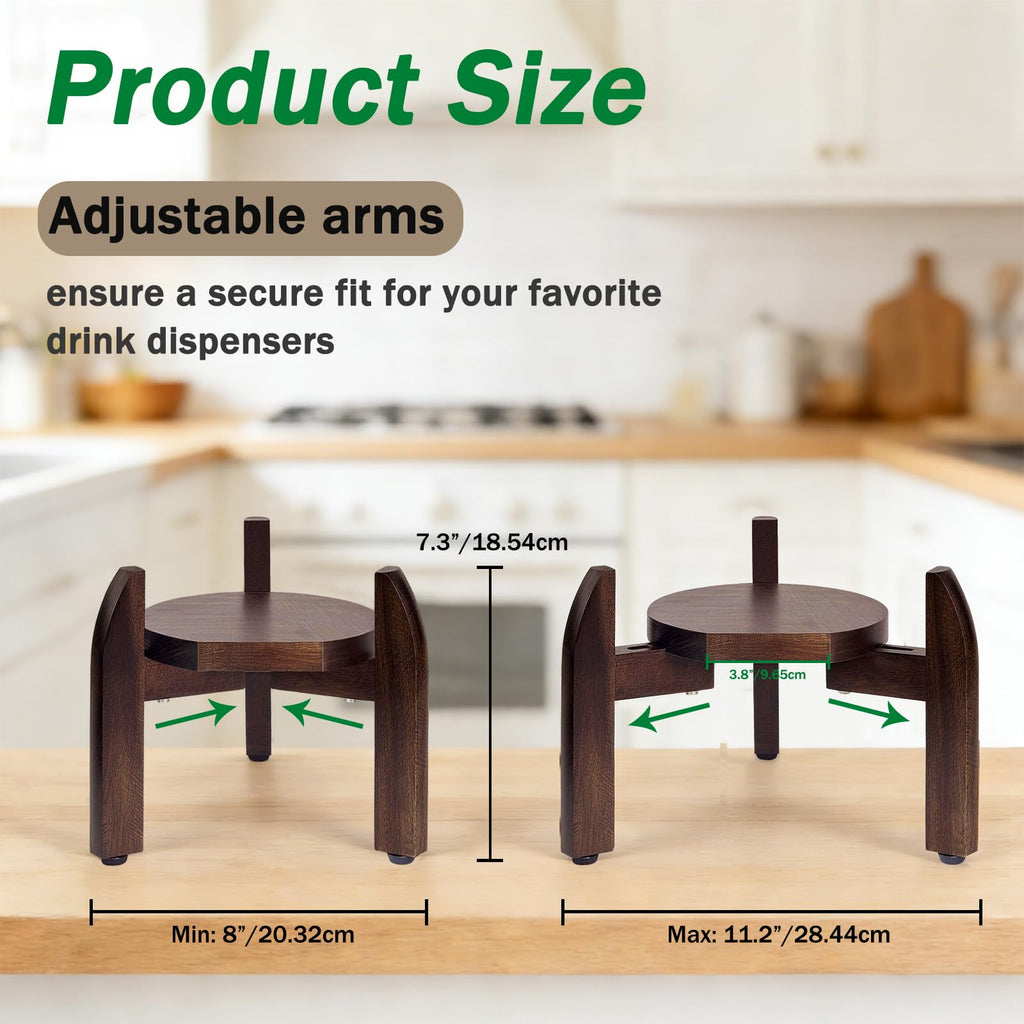Adjustable 8-11.2 Inch Drink Dispenser Stand T95595