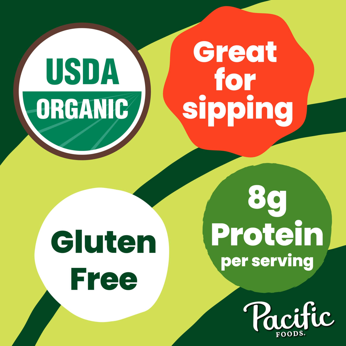 Organic Beef Bone Broth 32 oz Carton Pack of 4 A388471