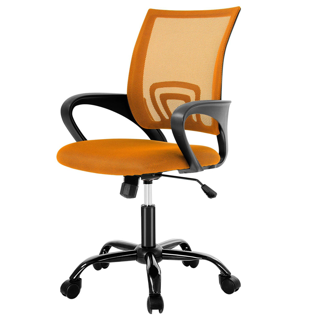 Orange Ergonomic Mesh Office Chair L287435