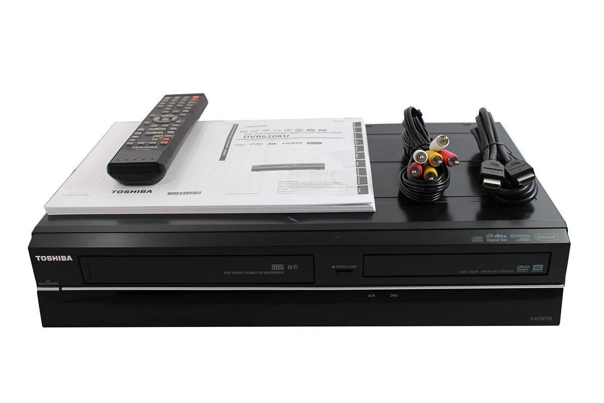 VHS to DVD Recorder VCR Combo with Remote O501423