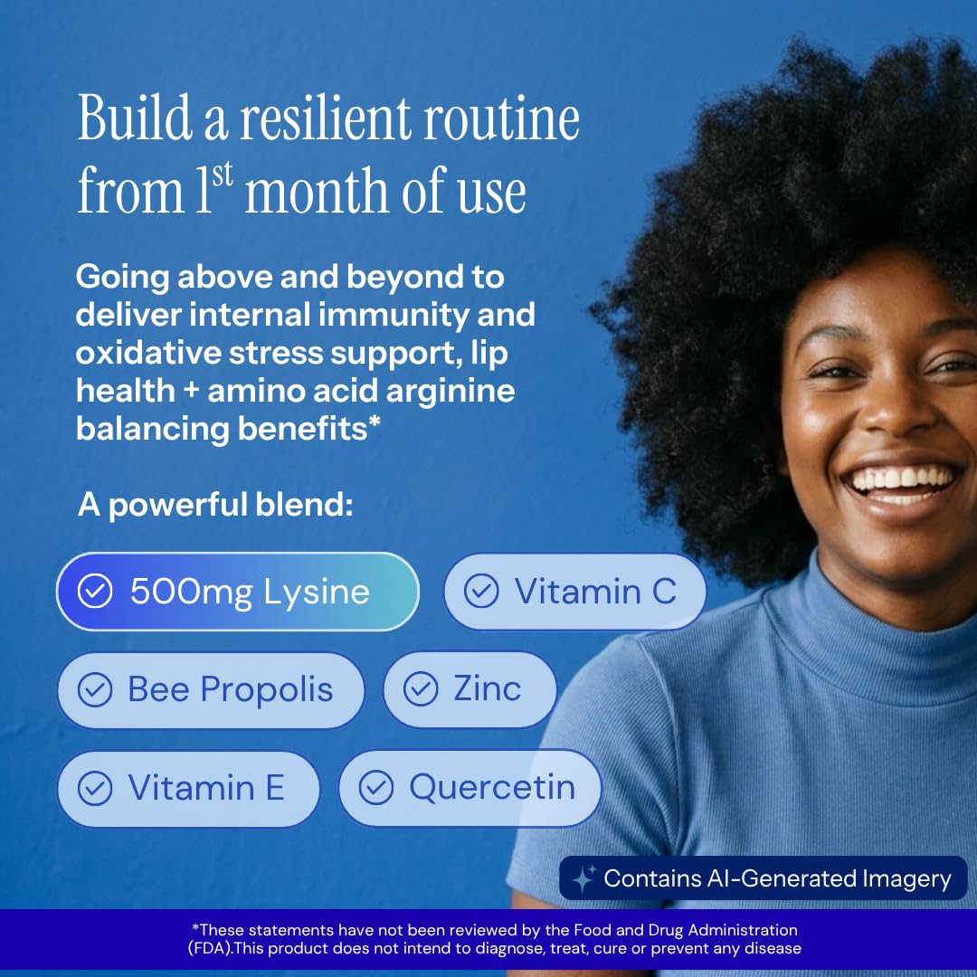 L-Lysine & Propolis with Quercetin, Vitamin C, Vitamin E & Zinc S81556