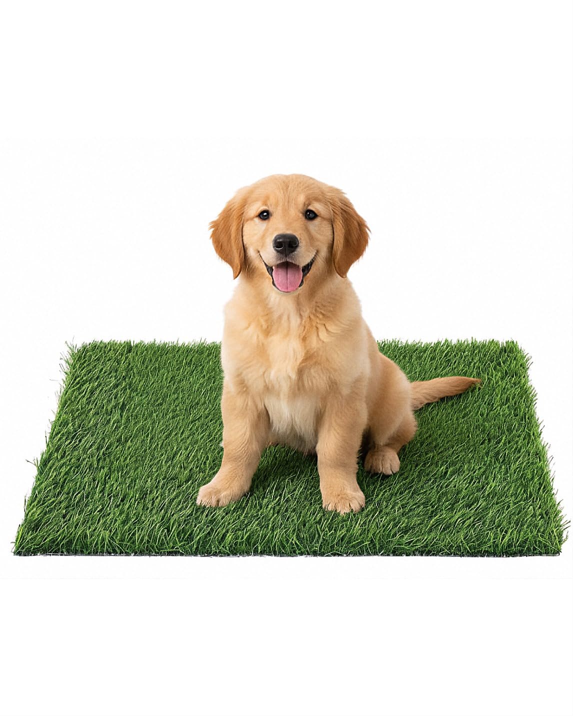 Artificial Grass Dog Potty Grass Pad Replacement 4-Pack 20x25” Reusable F386