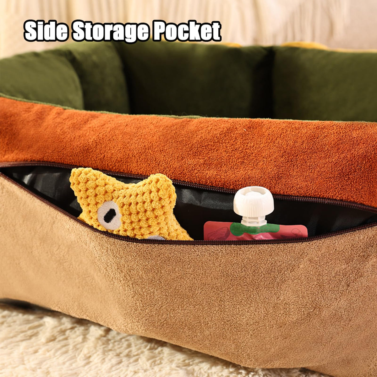 2-in-1 Dog Car Seat for Small Dogs T2065
