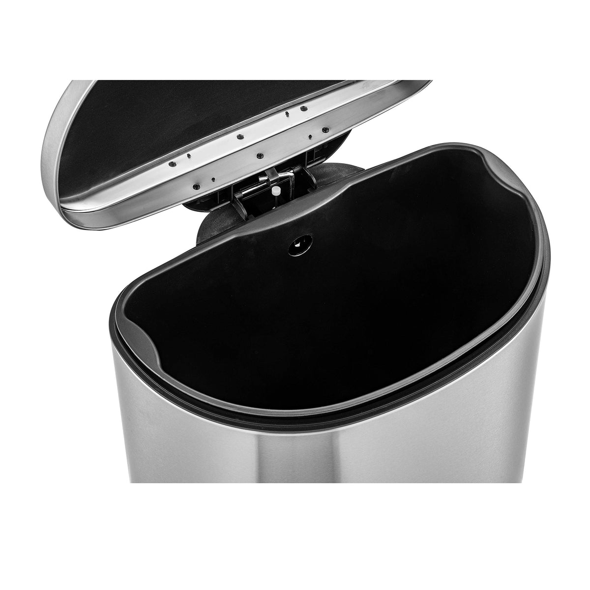 50L Stainless Steel Trash Can with Soft Close Lid K4910
