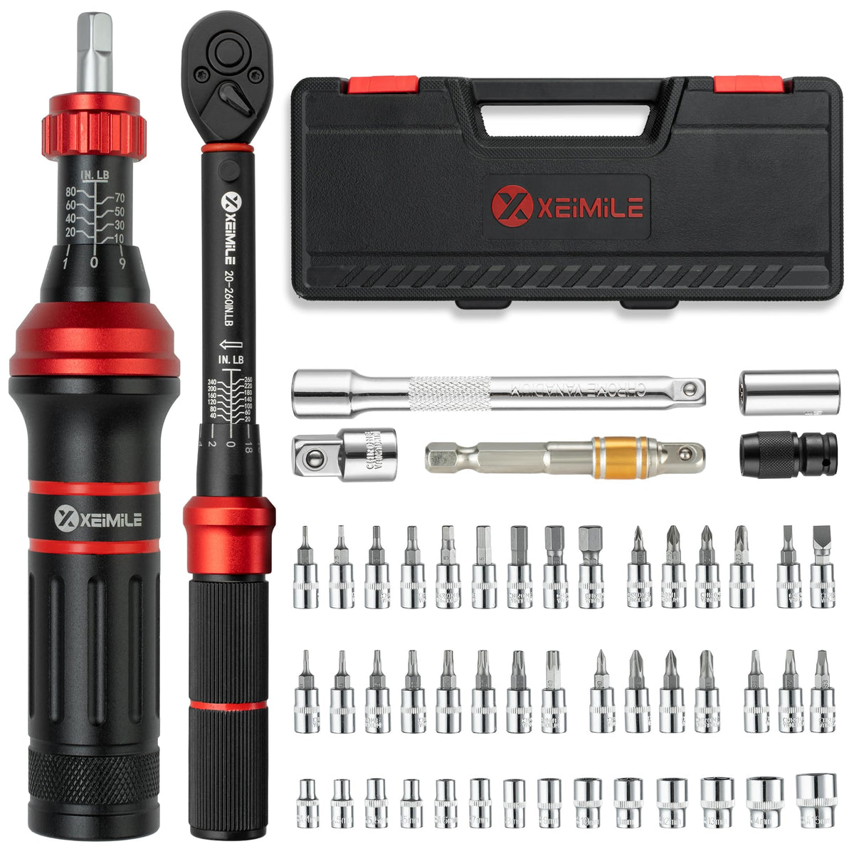 1/4" Drive Torque Wrench & Screwdriver Set M359337