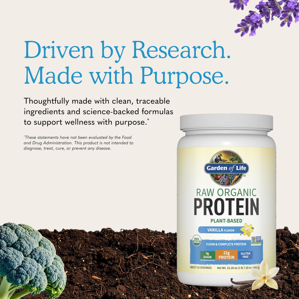 Organic Vegan Vanilla Protein Powder O948091