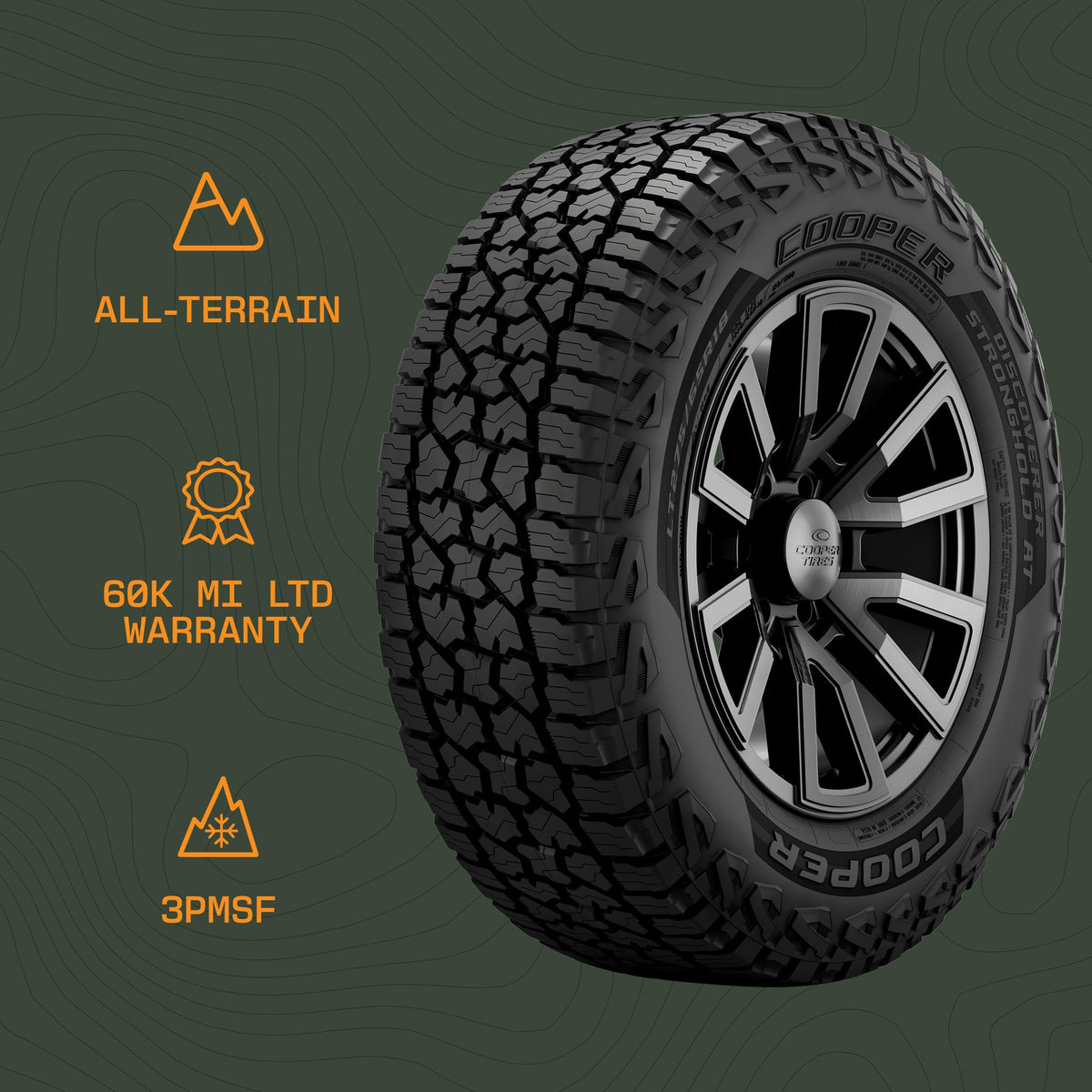 All-Terrain Tire LT275/60R20 Set of 1 X678