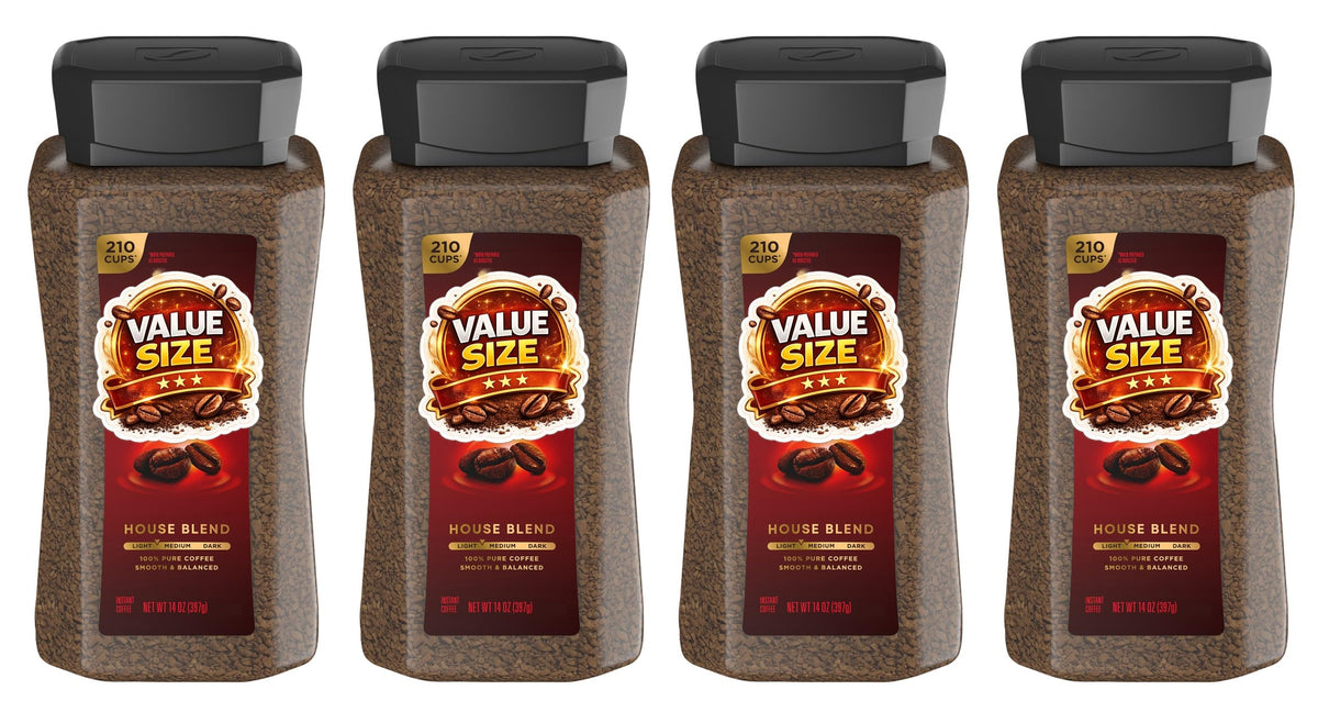 Instant Coffee 14 oz Jar 4 Count K944524