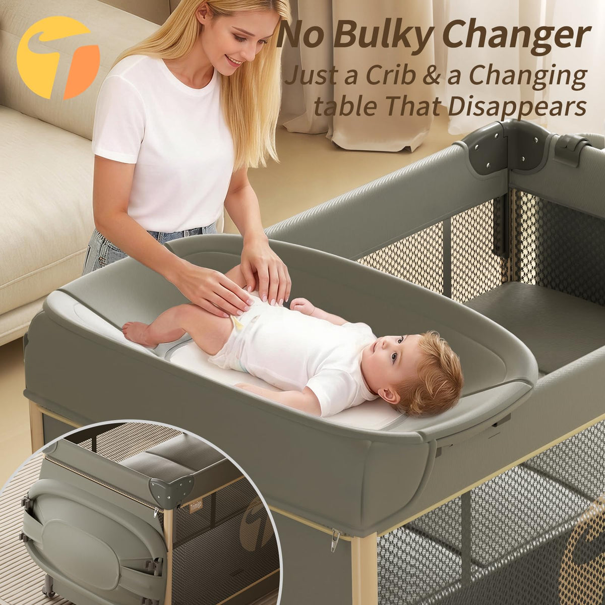 4-in-1 Pack and Play with Bag Y2733