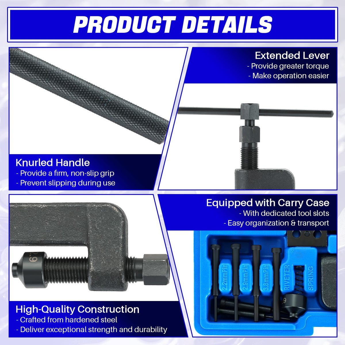 Motorcycle Chain Breaker Tool Kit K158747